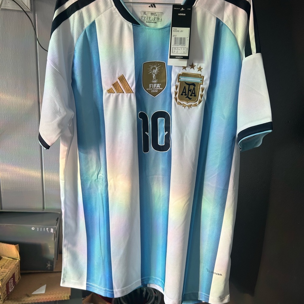 Adidas Argentina Lionel Messi jersey